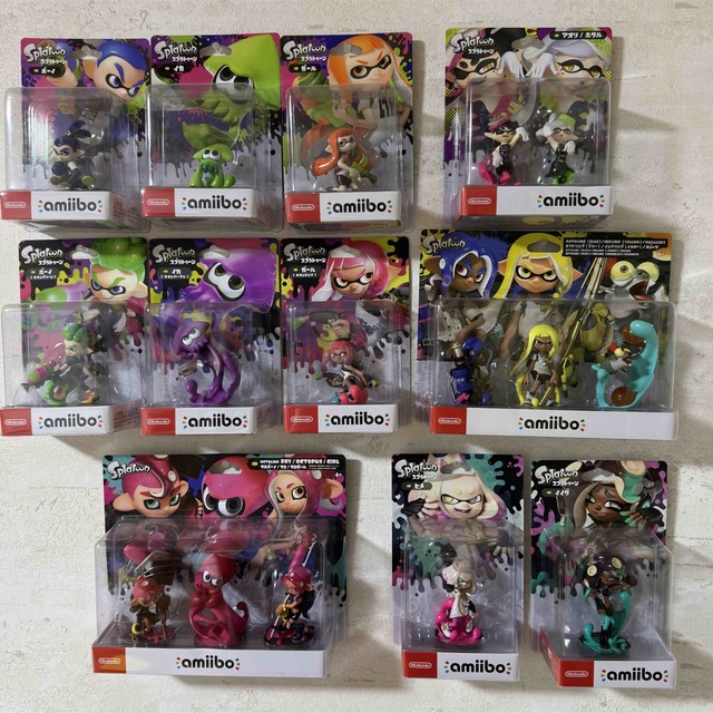 大人女性の 任天堂 - 16点セット amiibo 【新品未開封】Splatoon