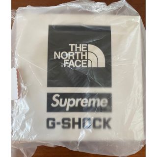 シュプリーム(Supreme)のsupreme tnf g-shock ブラック(腕時計(デジタル))