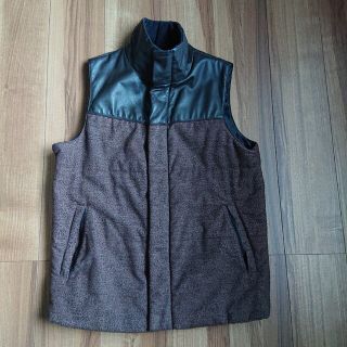 メール便可/取り寄せ glamb グラム Mist gilet ジレ ベスト ブラック