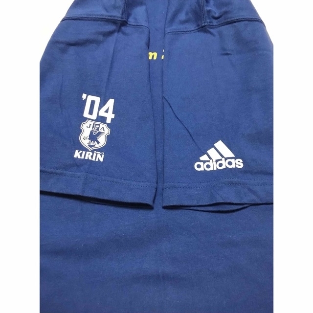 adidas(アディダス)の【非売品】サッカー日本代表2004 プリントTシャツ エンタメ/ホビーのタレントグッズ(スポーツ選手)の商品写真