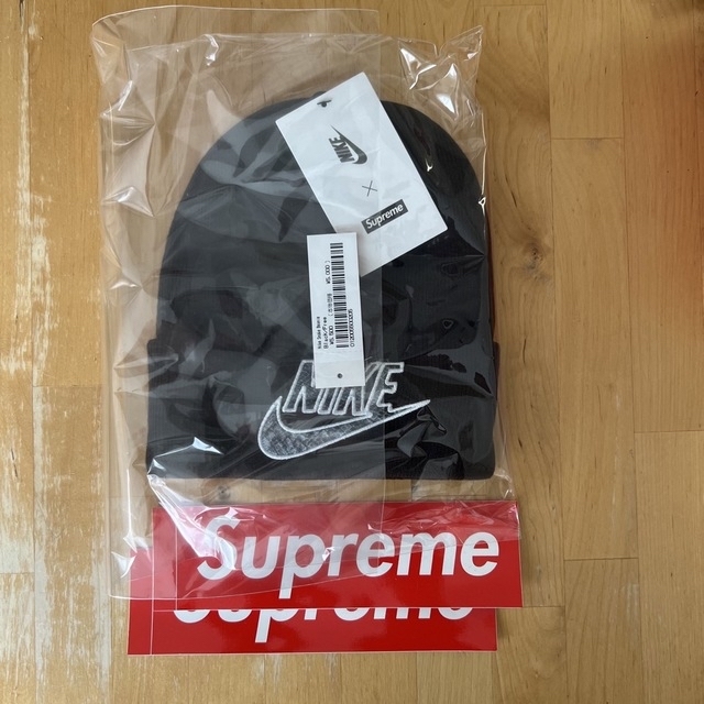 新品未使用 Supreme Nike Snake Beanie Black