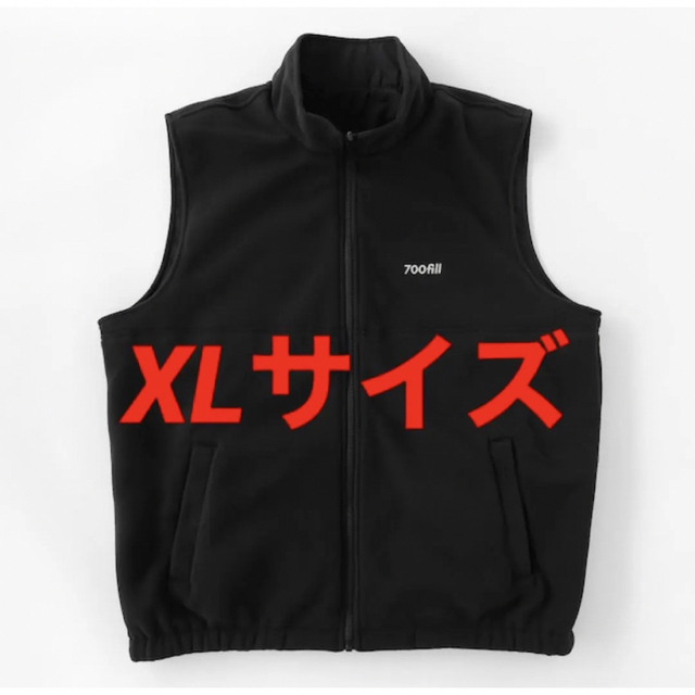 1LDK SELECT(ワンエルディーケーセレクト)のXL 700FILL Payment Logo Reversible Vest メンズのトップス(ベスト)の商品写真