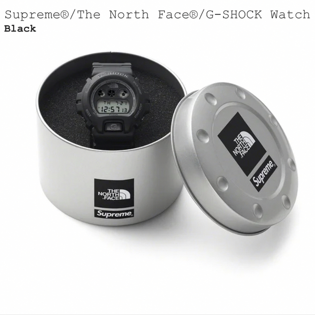 Supreme The North Face G-SHOCK Black