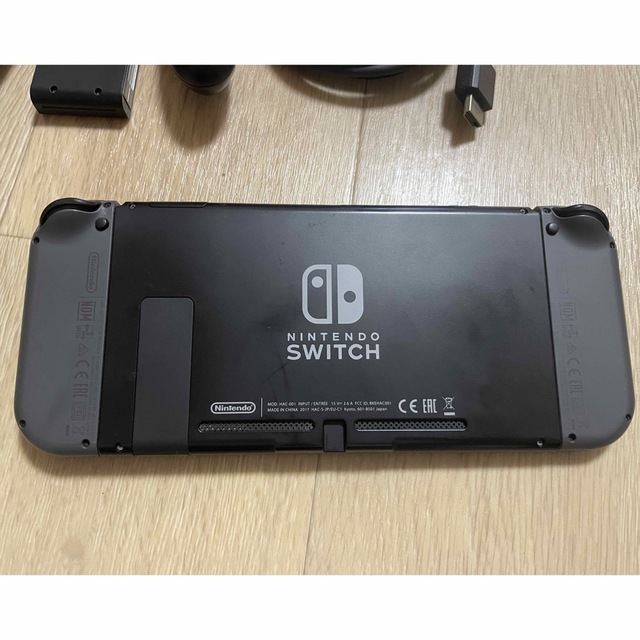 Nintendo Switch JOY-CON グレー 本体 付属品一式　旧型