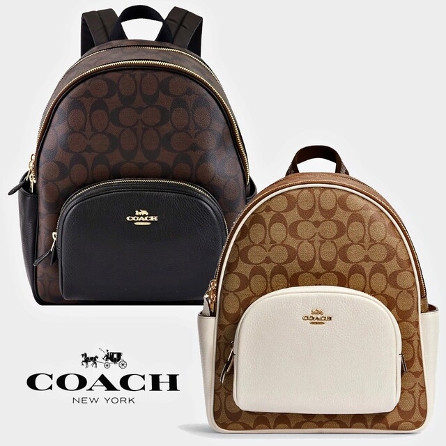 【新品未開封・直営店】COACH シグネチャー バックパック　リュック