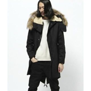 美品 ABAHOUSE(アバハウス) モッズコート クリーニング済み Lサイズ