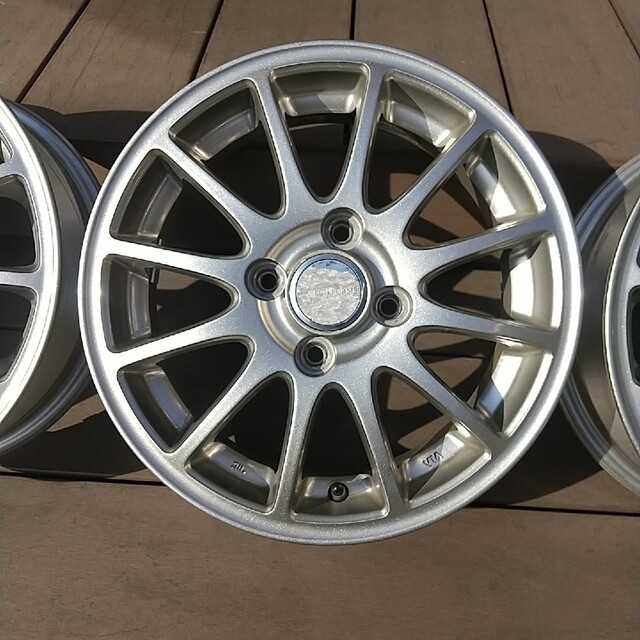 ブリヂストン エコフォルム アルミホイール 4本セット 14インチ 4.5J