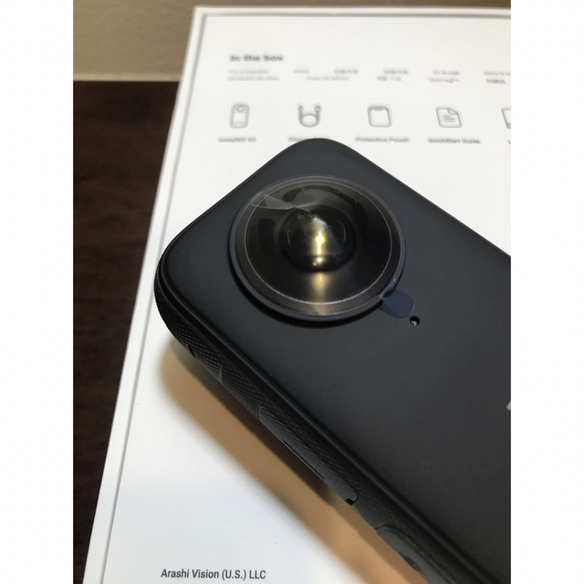 【ほぼ新品】insta360 X3 (レンズキャップ・64GB SDカード付き)