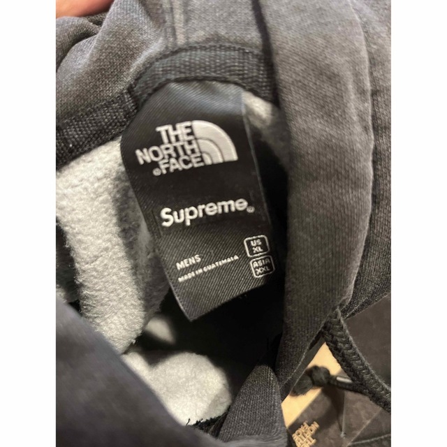 新しく着き Sup TNF Pigment Printed Hooded Sweatshir メンズ
