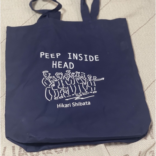 1LDK SELECT(ワンエルディーケーセレクト)のpeep inside head トートバッグ レディースのバッグ(トートバッグ)の商品写真