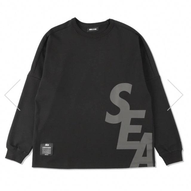WIND AND SEA SWITCH TECH L/S TEE BLACK