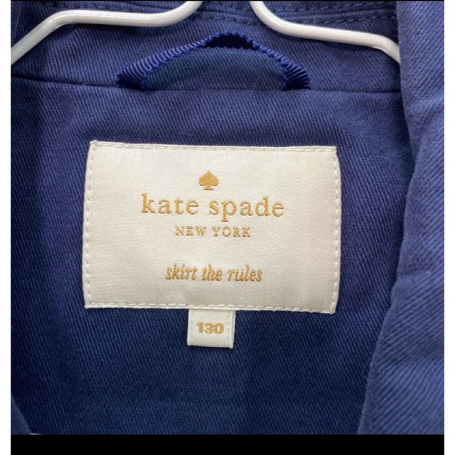 kate spade new york(ケイトスペードニューヨーク)のケイトスペード＊トレンチコート  キッズ/ベビー/マタニティのキッズ服女の子用(90cm~)(コート)の商品写真