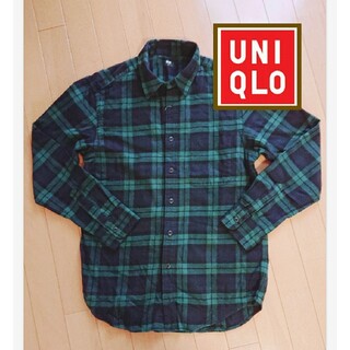 UNIQLO - 新品未使用 ユニクロ フランネルチェックシャツ