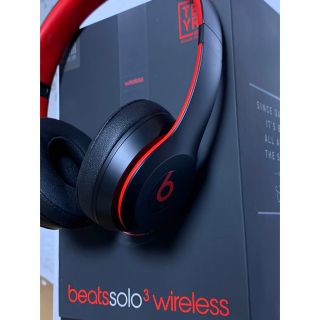 ビーツバイドクタードレ(Beats by Dr Dre)のBeats　solo3wireless　レジスタンスブラックレッド(ヘッドフォン/イヤフォン)