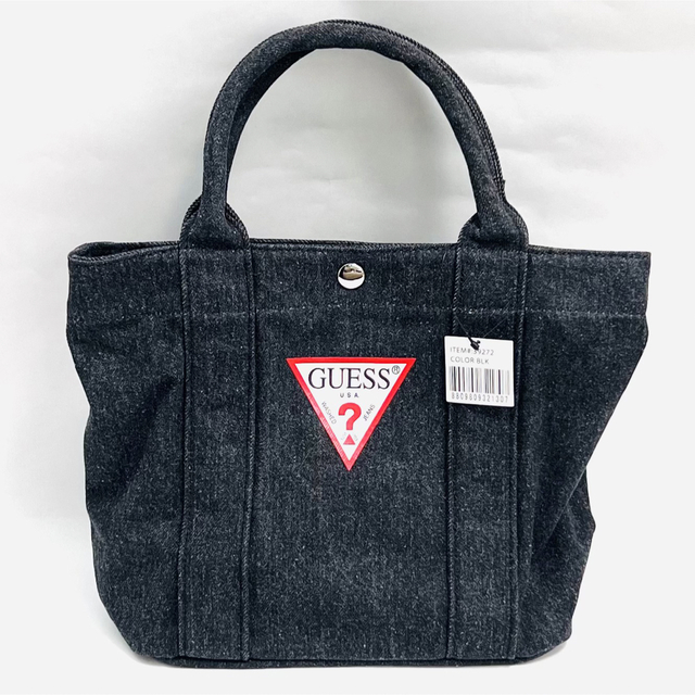 GUESS(ゲス)の★新品・タグ付★ GUESS 2way デニム ミニトートバッグ コストコ レディースのバッグ(トートバッグ)の商品写真