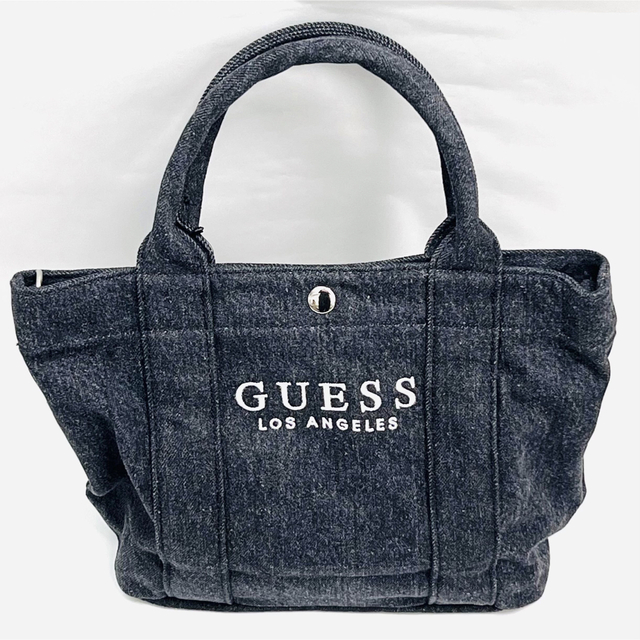 GUESS(ゲス)の★新品・タグ付★ GUESS 2way デニム ミニトートバッグ コストコ レディースのバッグ(トートバッグ)の商品写真