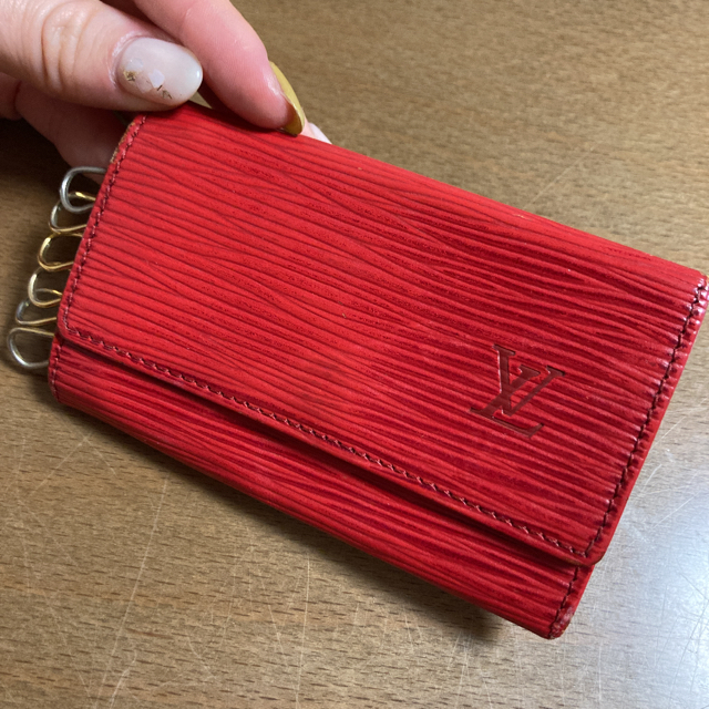 LOUIS VUITTON - 正規品 ルイヴィトン エピ キーケース 赤 レッド 6連