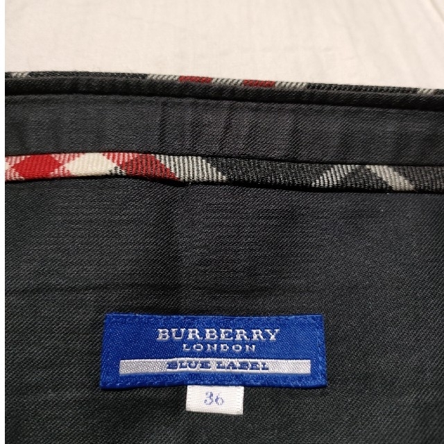 BURBERRY BLUE LABEL(バーバリーブルーレーベル)のバーバリー　ブルーレーベル　スカート　風　キュロット　チェック レディースのパンツ(キュロット)の商品写真