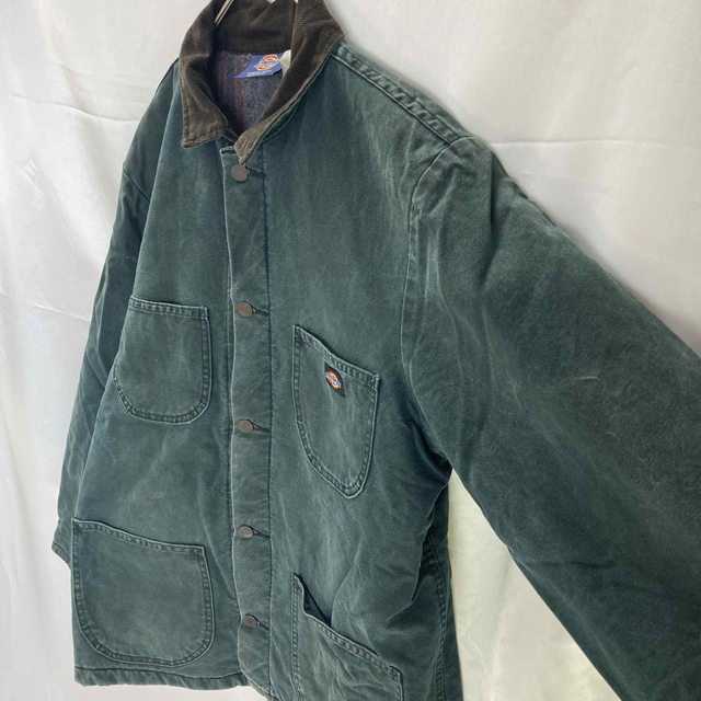 Dickies ディッキーズ ワークジャケット ブルゾン ダック地 グリーン M