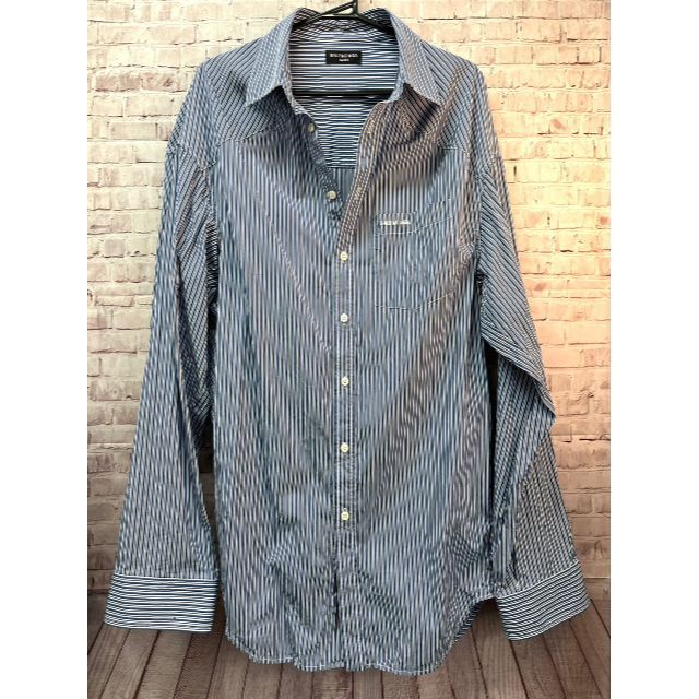 極美品】BALENCIAGA 21AW デコルテ 変形ストライプシャツ XXS
