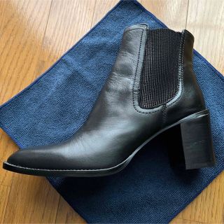 ザラ(ZARA)のZARA ザラ　レザーブーツ　25.5cm(ブーツ)