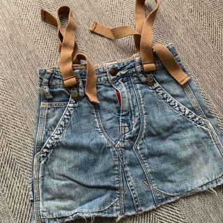 デニムダンガリー(DENIM DUNGAREE)のデニムアンドダンガリー　120センチ(スカート)