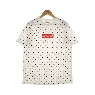 コムデギャルソン(COMME des GARCONS)のシュプリーム 12SS コムデギャルソンシャツ ボックスロゴ Tシャツ ドット(Tシャツ/カットソー(半袖/袖なし))