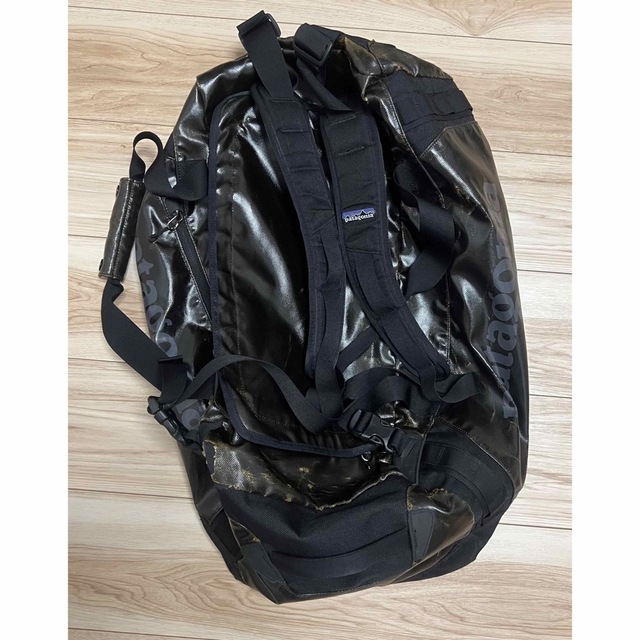 patagonia - パタゴニア ブラックホールダッフル ブラック 60リットル