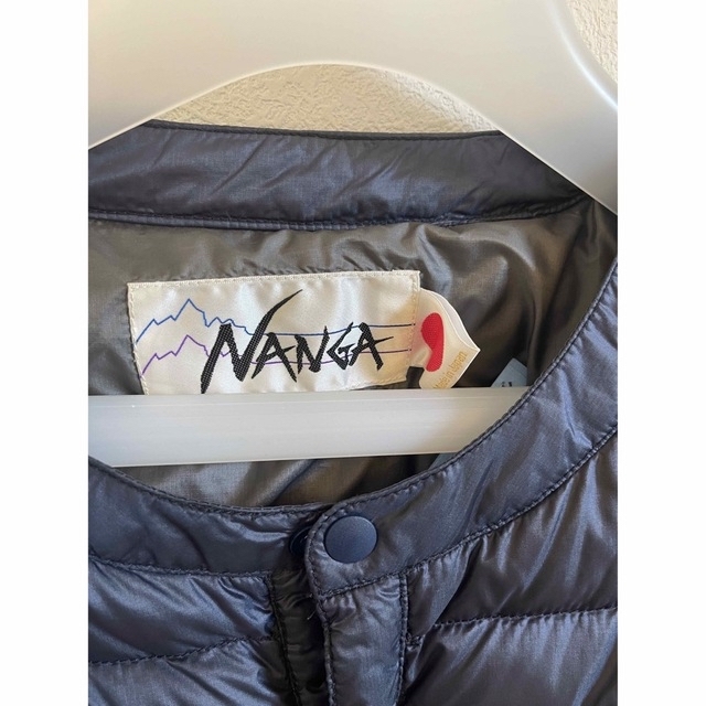 NANGA ナンガ  ホワイトレーベル  インナーダウンXS レディースのジャケット/アウター(ダウンジャケット)の商品写真