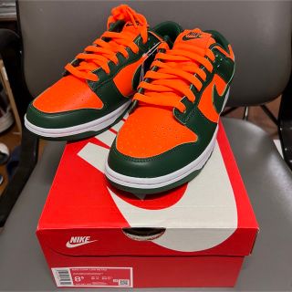 ナイキ(NIKE)のDunk Low  "Gorge Green Total Orange”(スニーカー)