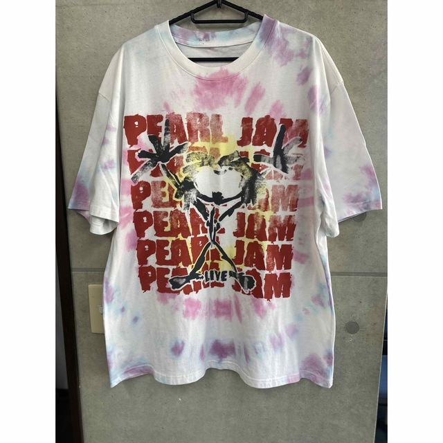 トップス希少　PEARL JAM  タイダイ染めTシャツ　パールジャム