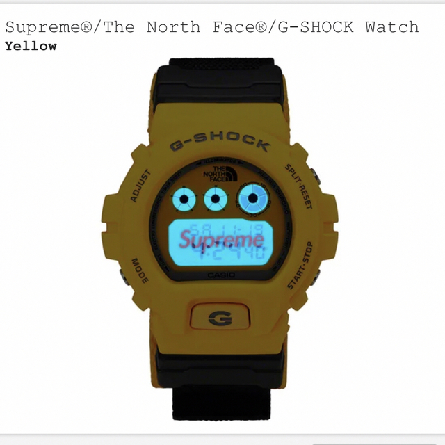 Supreme(シュプリーム)のSupreme / The North Face G-SHOCK Watch メンズの時計(腕時計(デジタル))の商品写真