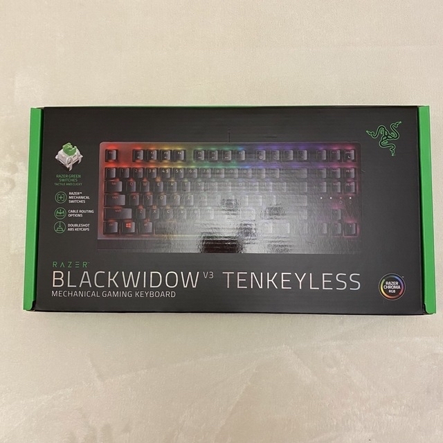 Razer(レイザー)のRazer BlackWidow V3 レイザー ゲーミングキーボード スマホ/家電/カメラのPC/タブレット(PC周辺機器)の商品写真