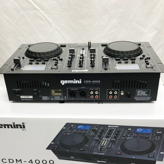 gemini CDM-4000 + ヘッドホン KHP-001 3