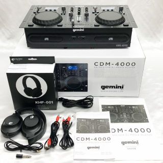 gemini CDM-4000 + ヘッドホン KHP-001