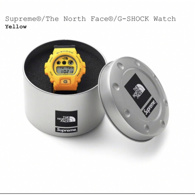 Supreme The North Face G-SHOCK Yellow