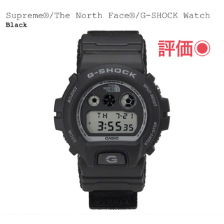シュプリーム(Supreme)のSupreme THE NORTH FACE G-SHOCK watch 黒(腕時計(デジタル))