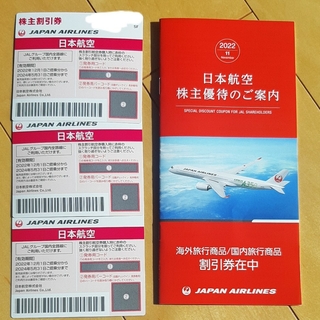 ジャル(ニホンコウクウ)(JAL(日本航空))の日本航空株主優待券(航空券)