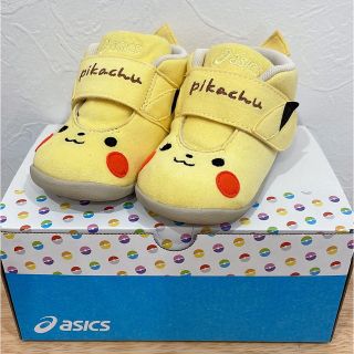 アシックス(asics)の【新品未使用品】モンポケ　スニーカー　アシックス　キッズ　ベビー　13.5cm(スニーカー)