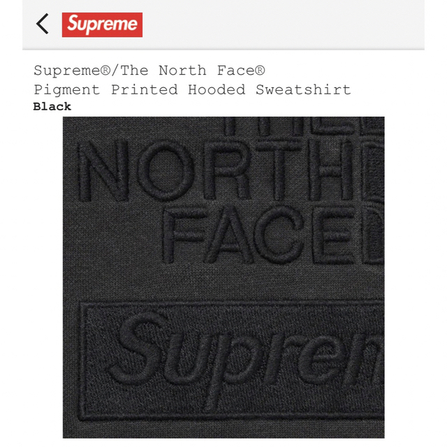 Supreme(シュプリーム)のSupreme North Face Hooded Sweatshirt メンズのトップス(パーカー)の商品写真