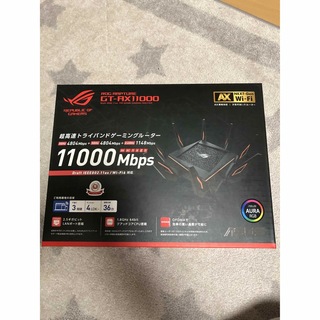 エイスース(ASUS)のASUS GT-AX11000 ほぼ新品、取説無し(PC周辺機器)