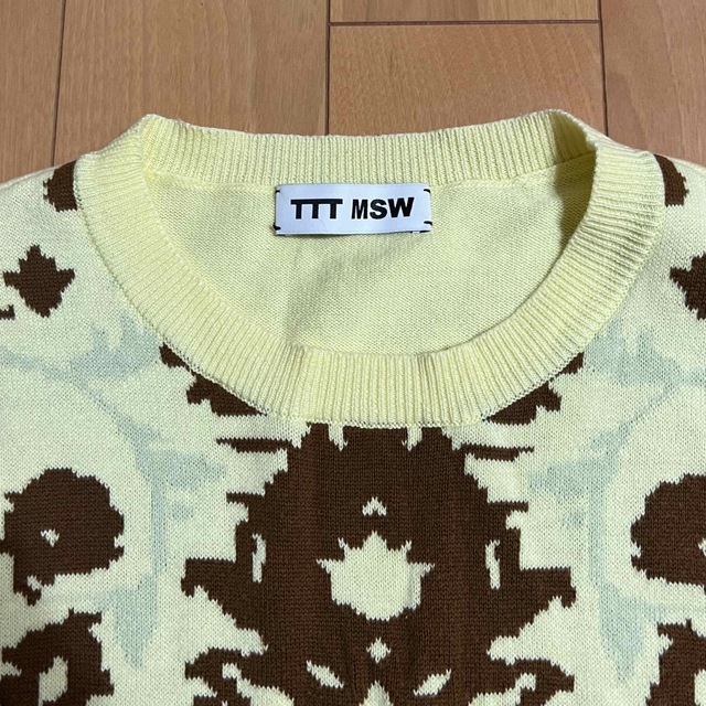TTT_MSW - TTT MSW 21ss Persia Knit Vestの通販 by danchi's shop