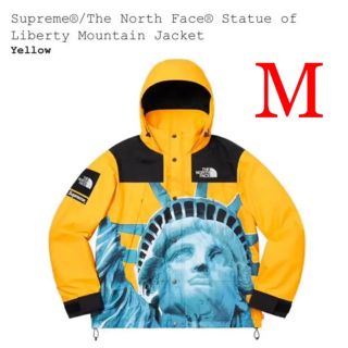 Supreme ノースフェイス  マウンテンジャケット 黄 Yellw Mサイズ