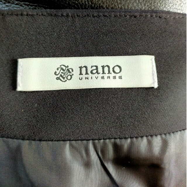 nano・universe(ナノユニバース)のnano universe ナノユニバース オールインワン  黒 レディースのパンツ(オールインワン)の商品写真