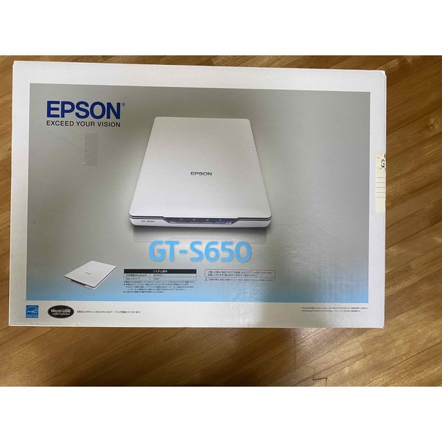 未使用品　EPSONスキャナー　GT-S650