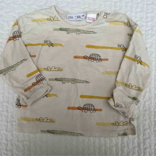 ZARA(ザラ)のZARA baby 長袖Tシャツ4枚セット キッズ/ベビー/マタニティのベビー服(~85cm)(Ｔシャツ)の商品写真