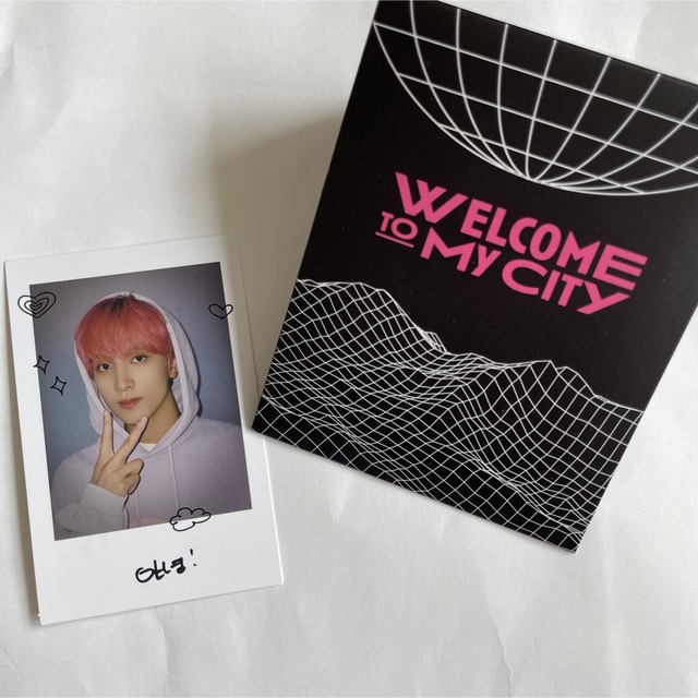 NCT NCT127ヘチャン 展示会 ポラ welcome to my city エンタメ/ホビーのCD(K-POP/アジア)の商品写真