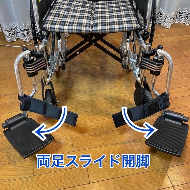 ♿自走式  (⭐新品のシートセット)  便利な多機能 ノーパンクタイヤ 車椅子 その他のその他(その他)の商品写真