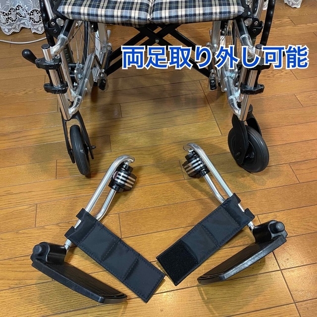 ♿自走式  (⭐新品のシートセット)  便利な多機能 ノーパンクタイヤ 車椅子 その他のその他(その他)の商品写真