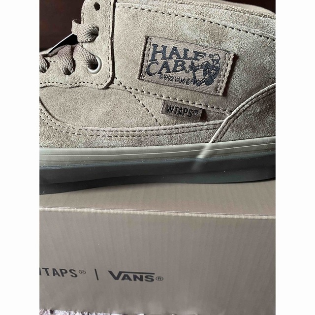 スニーカーVANS × WTAPS HALF CAB 28,0cm 新品！